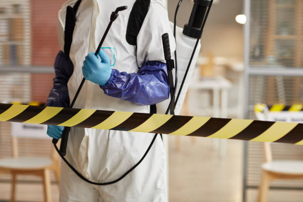 Professional Blood Cleanup technician working in Cold Spring, MN